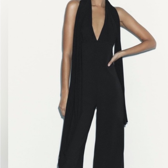 Zara romper /jumper black L - Picture 3 of 4